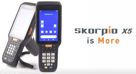 重磅來襲|Skorpio X5移動終端 - 增強可追溯性，提高生產(chǎn)力！